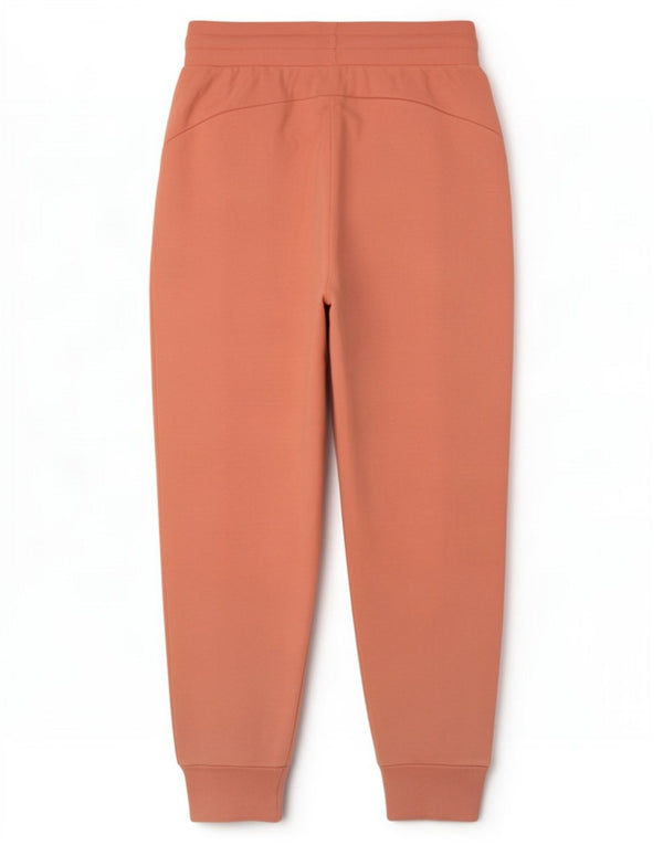 Calça de treino feminina Puma Joggers UK 10 pequeno algodão rosa
