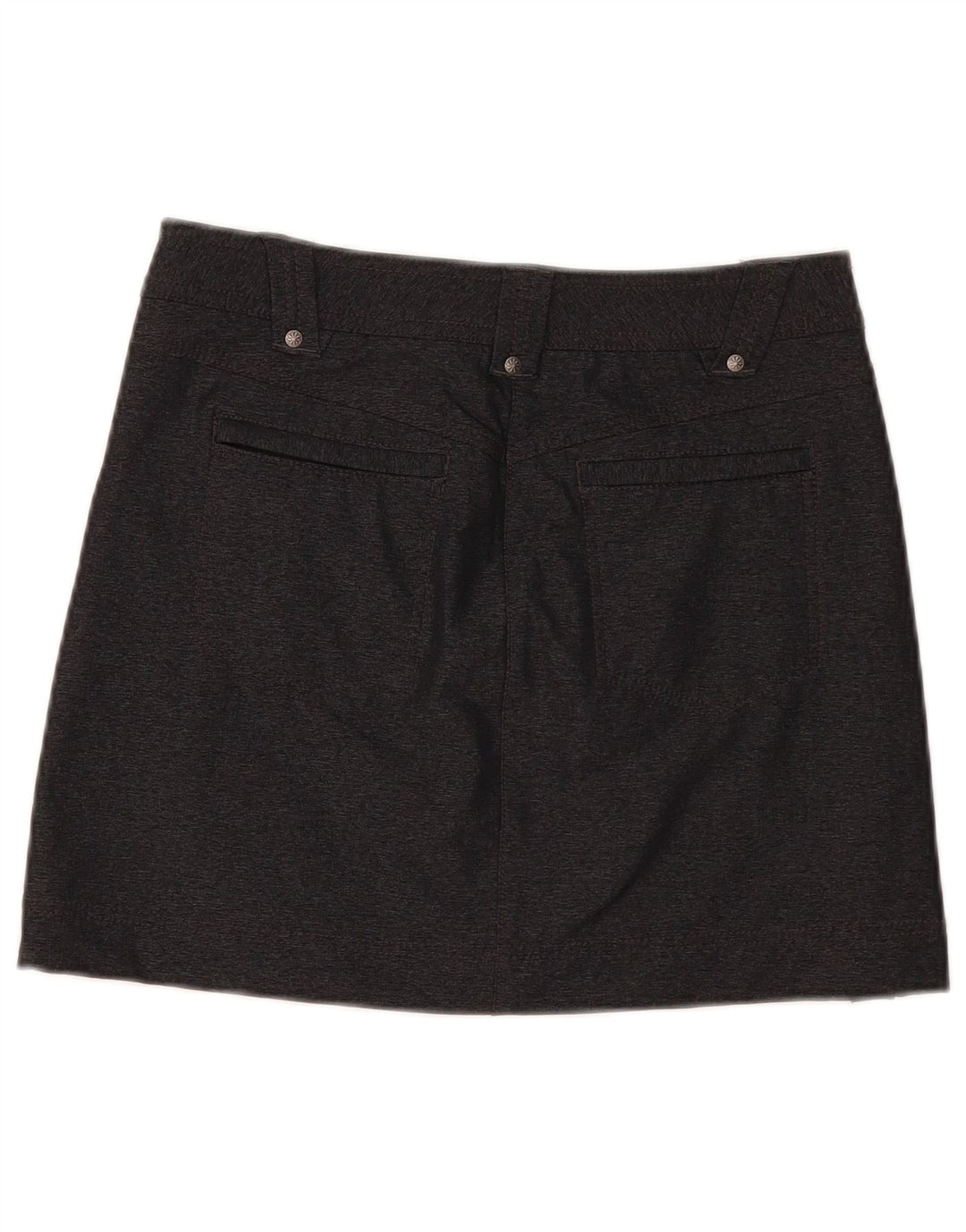 Mini saia feminina ATHLETA US 2 XS W30 cinza nylon