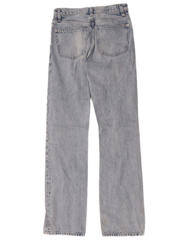 Massimo Dutti Womens Straight Jeans EU 34 2XS W24 L31 Blue