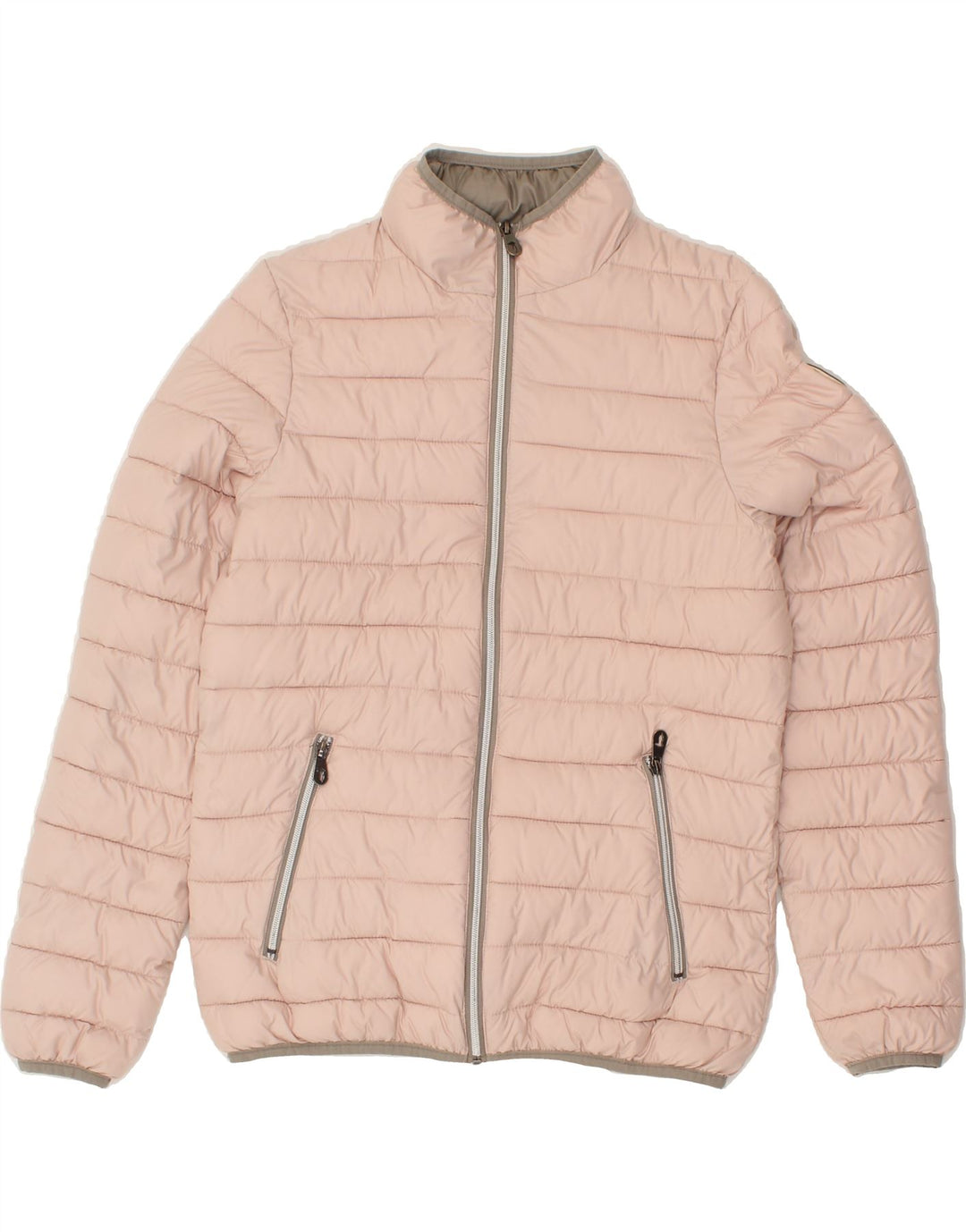 TRUSSARDI Womens Padded Jacket UK 18 XL Pink | Vintage Trussardi | Thrift | Second-Hand Trussardi | Used Clothing | Messina Hembry 