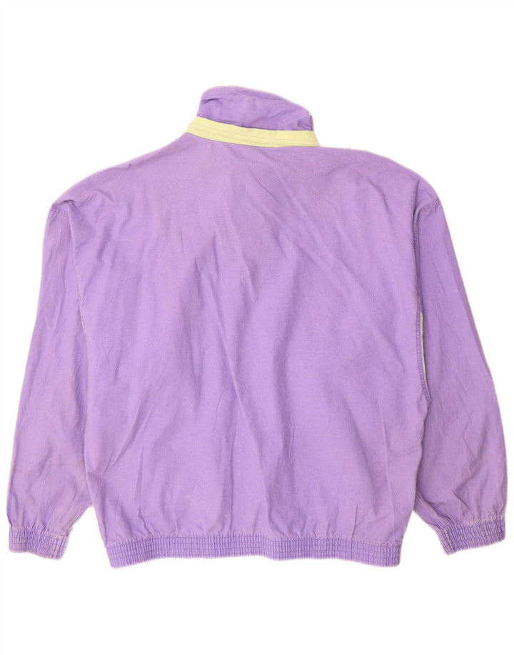 Jaqueta bomber masculina vintage UK 40 algodão roxo grande