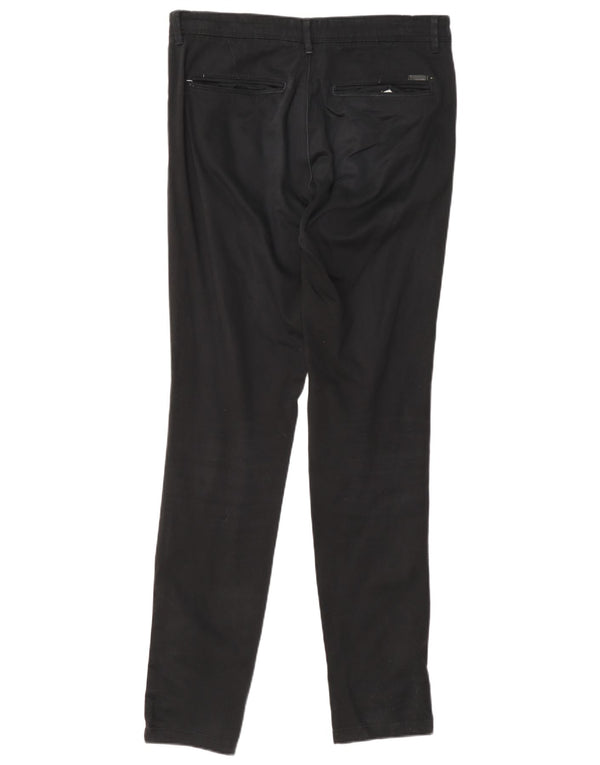 Calça Chino Masculina Slim Jack & Jones W30 L34 Algodão Preto