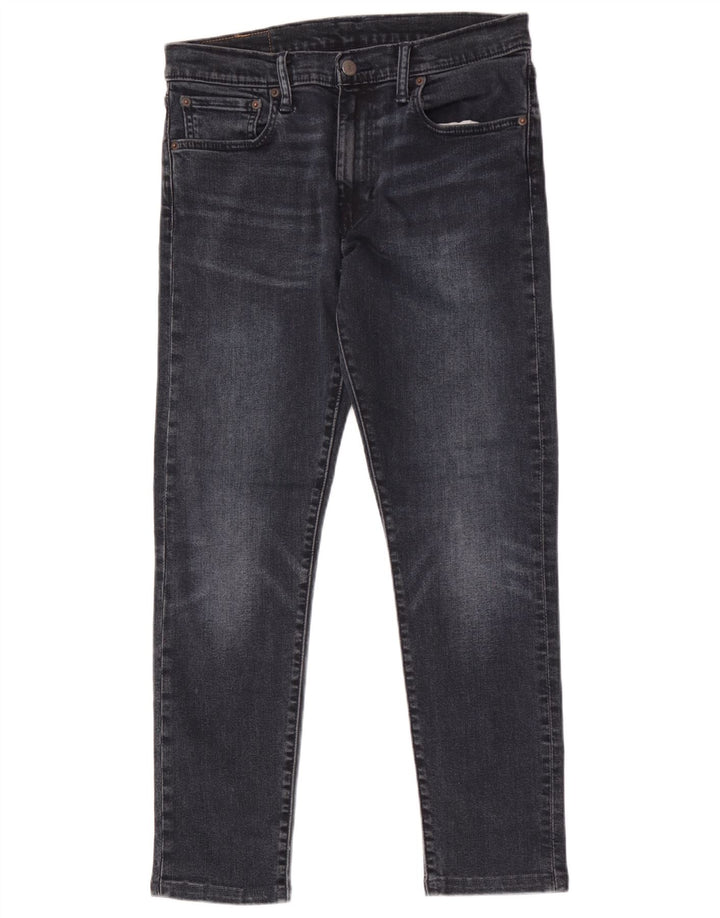 Calça jeans masculina Levi's 512 Slim Tapered W32 L29 cinza