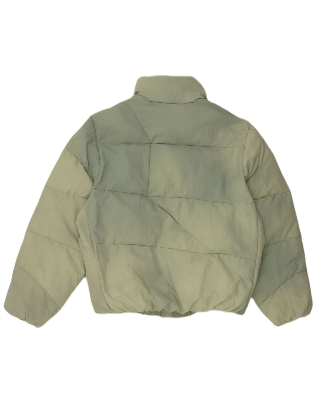 Jaqueta acolchoada masculina ZARA UK 38 poliamida verde médio