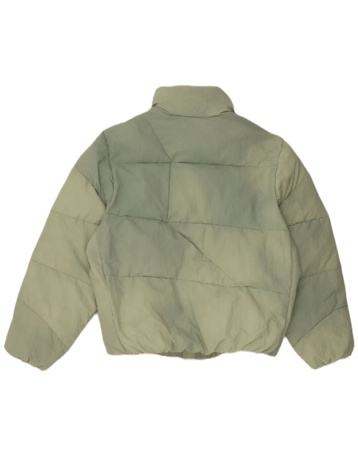 Jaqueta acolchoada masculina ZARA UK 38 poliamida verde médio