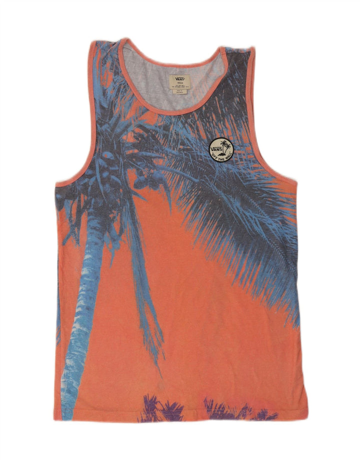 Vans Masculino Graphic Vest Top Médio Laranja Poliéster