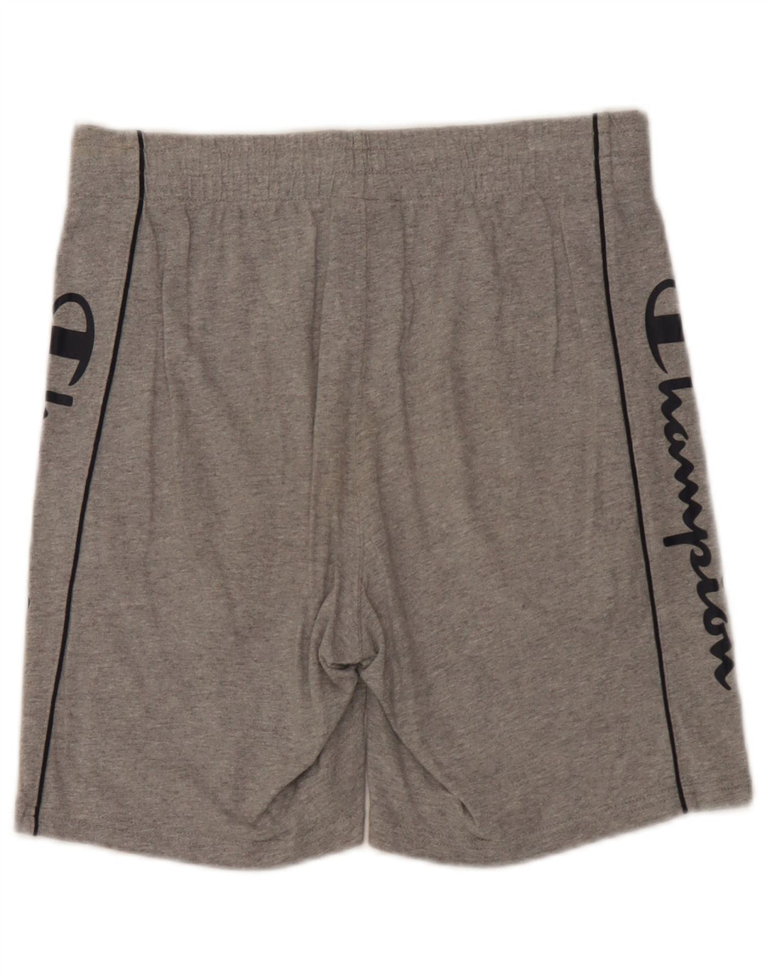 Shorts esportivos gráficos masculinos Champion pequeno algodão cinza