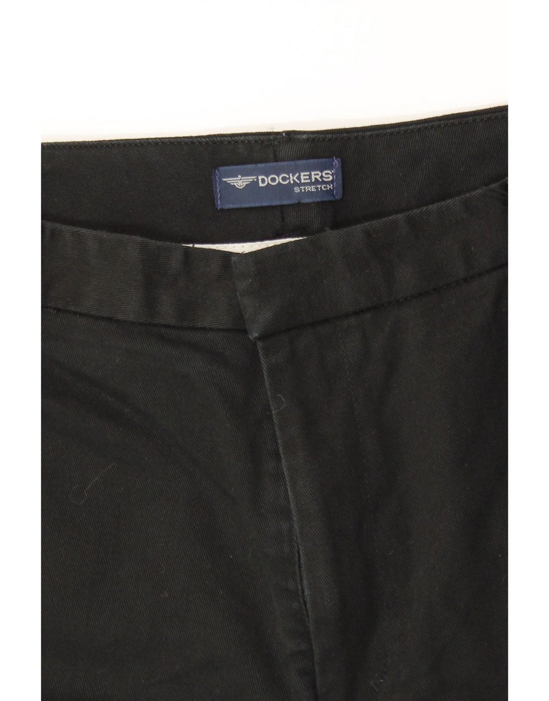 Calça feminina reta casual DOCKERS W32 L32 preta