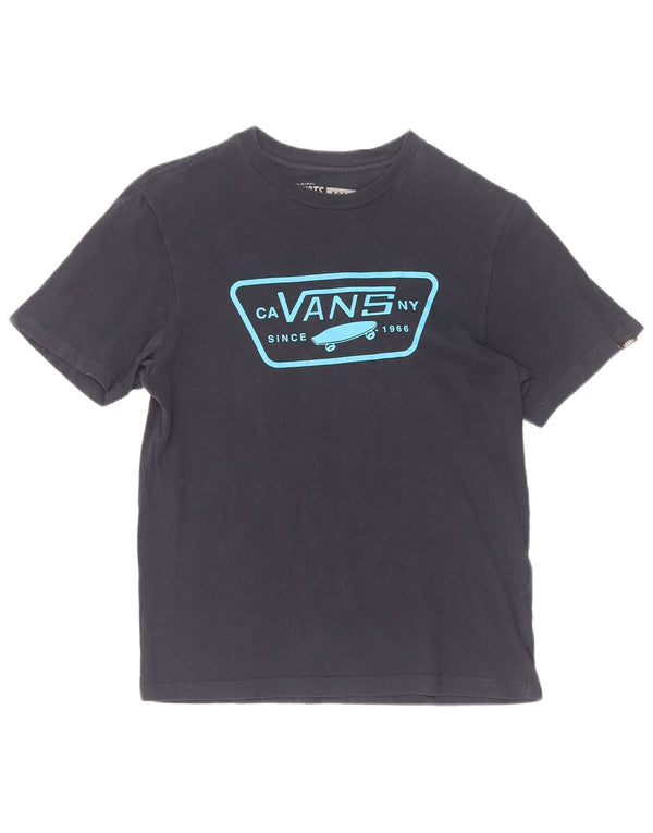 Top Vans Boys Graphic T-Shirt 12-13 Anos Grande Azul Marinho