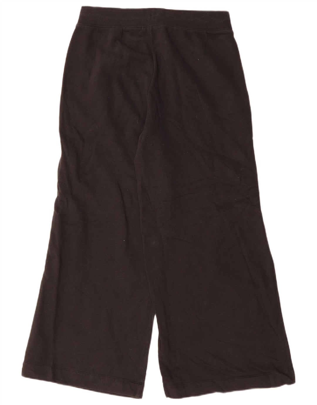 Calça de treino feminina Marks & Spencer com perna larga Reino Unido 12 médio preto