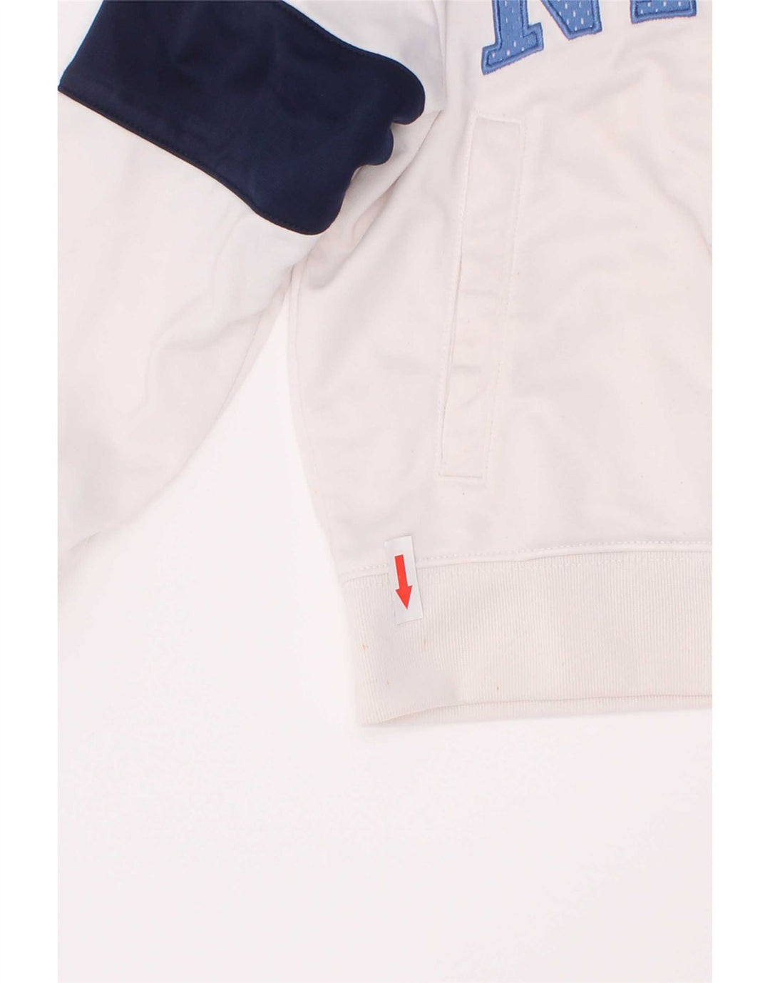 Jaqueta Nike Boys Graphic Tracksuit Top 4-5 anos pequeno bloco colorido branco