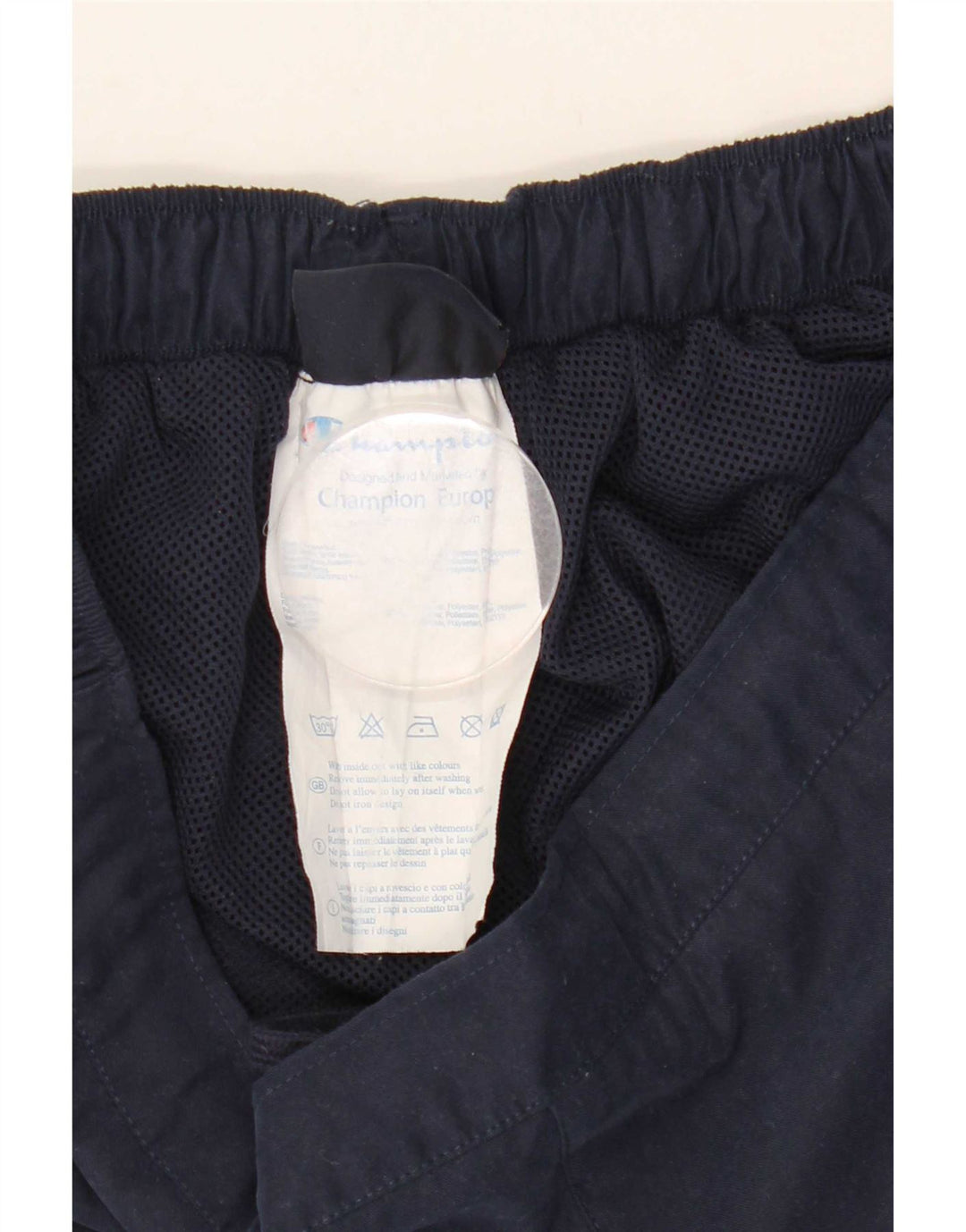 Calça de treino feminina Champion UK 12 poliéster azul marinho médio