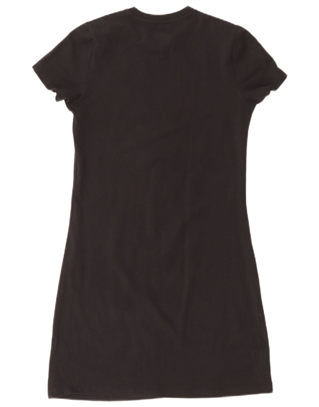 Vestido t-shirt estampado feminino ADIDAS 14-15 anos algodão preto