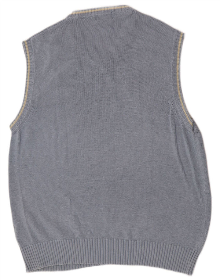 Regata masculina Kappa com colete XL de algodão azul
