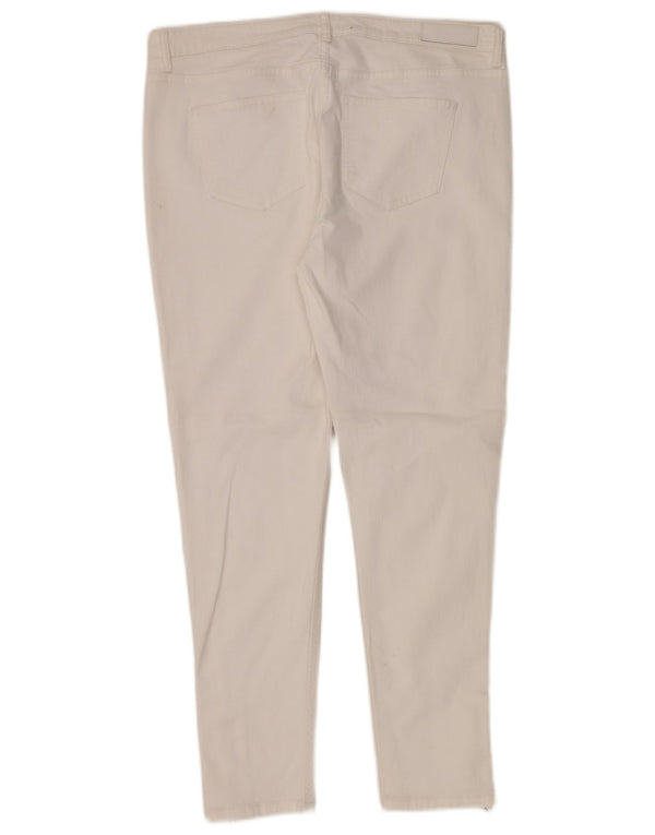 Calça Jeans Skinny Autograph Feminina MARKS & SPENCER W34 L28 Branco