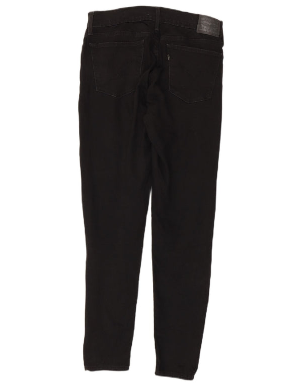 Calça jeans feminina Levi's 710 Super Skinny W30 L30 algodão preto