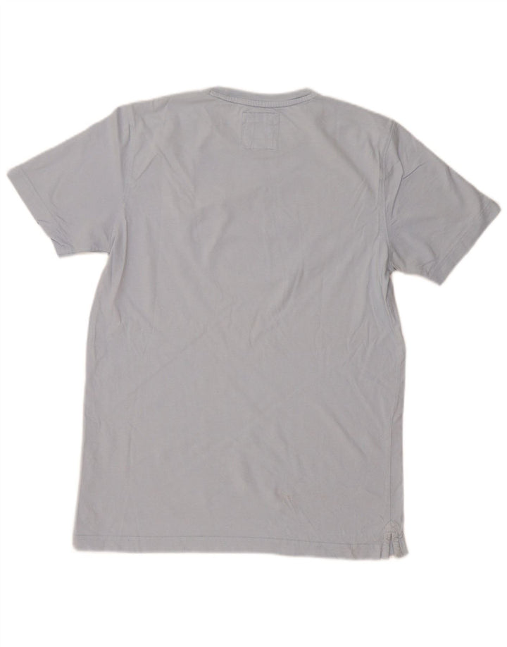 Camiseta masculina Crew Clothing azul médio