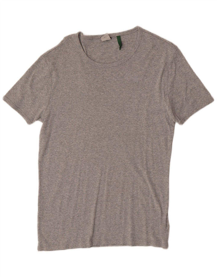 Camiseta feminina G-Star top grande algodão cinza