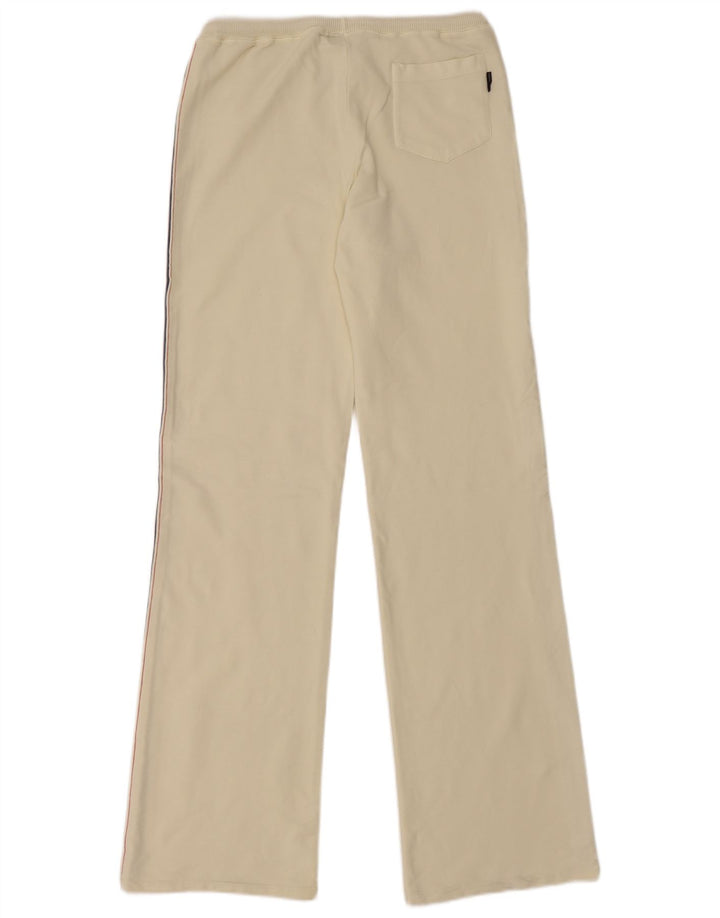 Calça de treino feminina TRUSSARDI IT 44 médio off white algodão