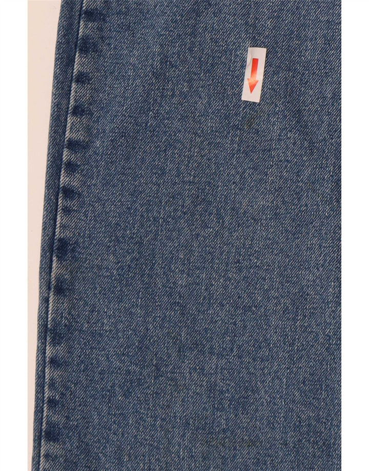 Calça jeans reta masculina Armani W36 L34 algodão azul