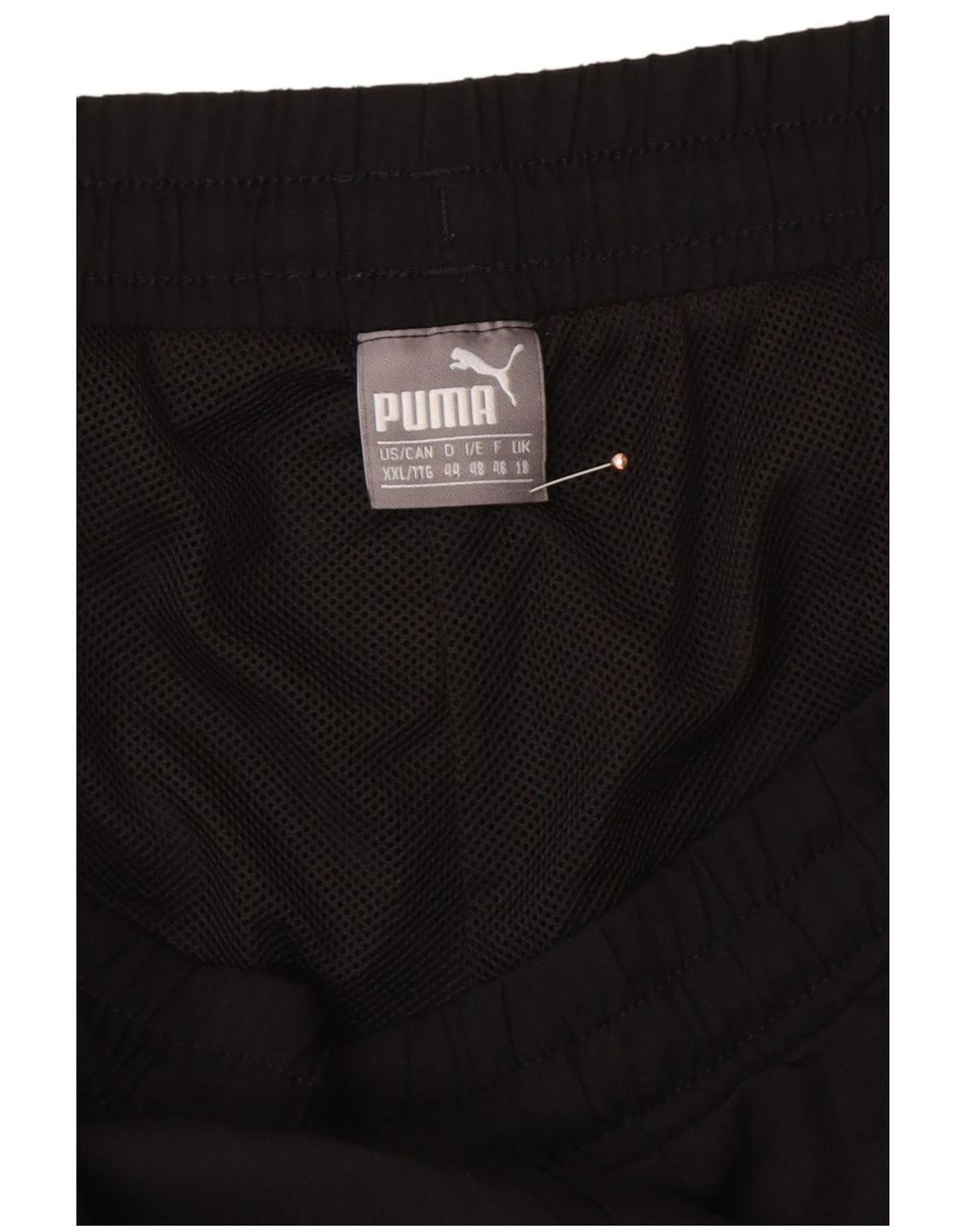 Shorts esportivos femininos PUMA UK 18 XL preto poliéster