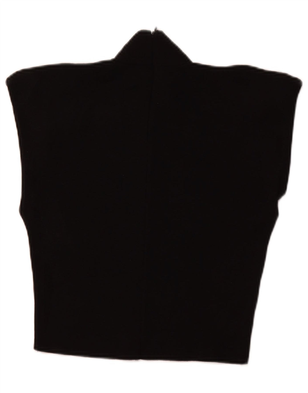 Suéter feminino ZARA com gola tartaruga e gola alta Reino Unido 12 médio preto