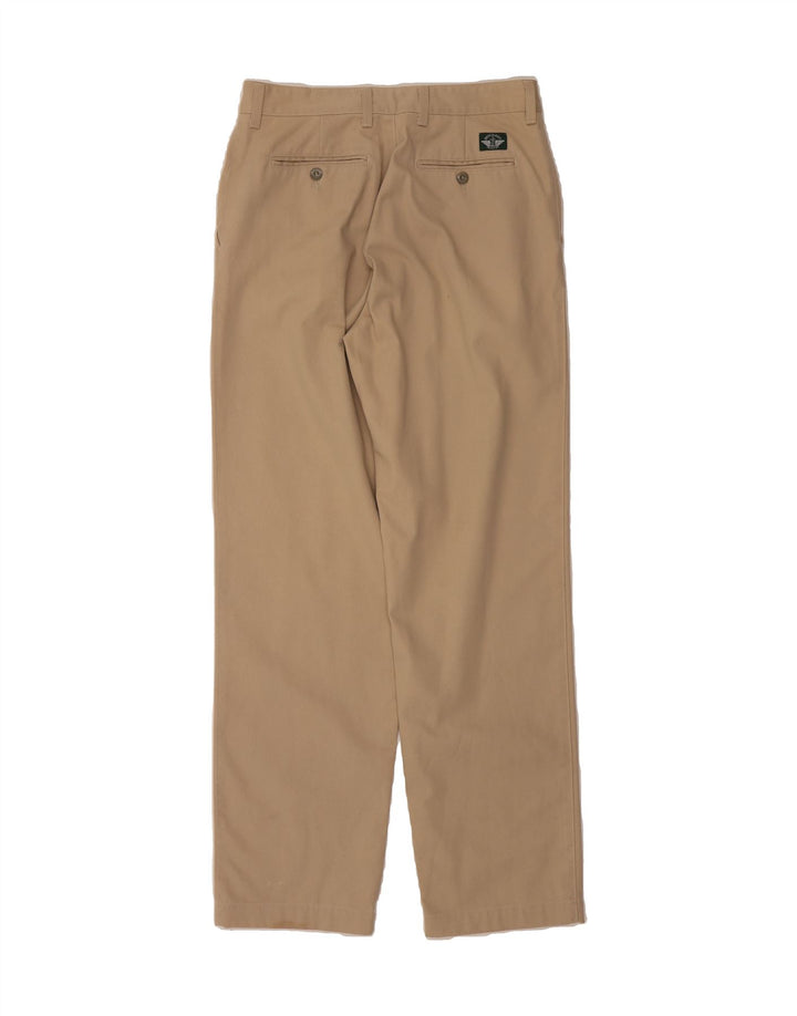 DOCKERS Mens Straight Chino Trousers W34 L32 Beige Cotton Vintage Dockers and Second-Hand Dockers from Messina Hembry 