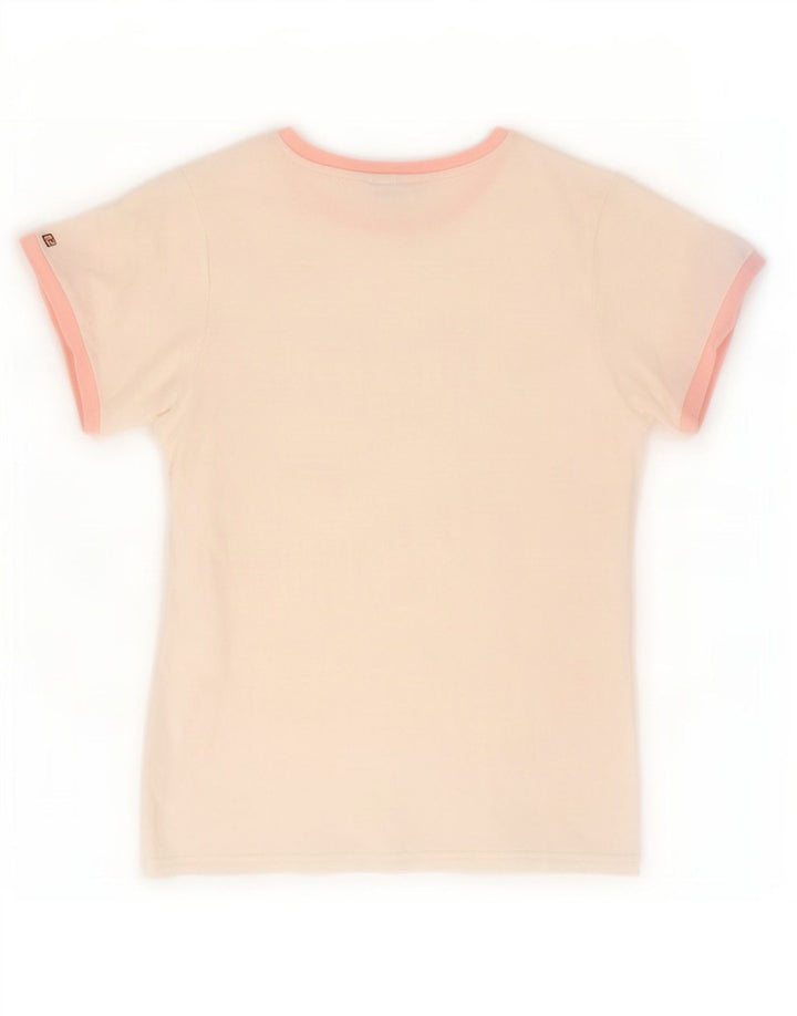Puma Camiseta Feminina Graphic Top UK 14 Médio Branco