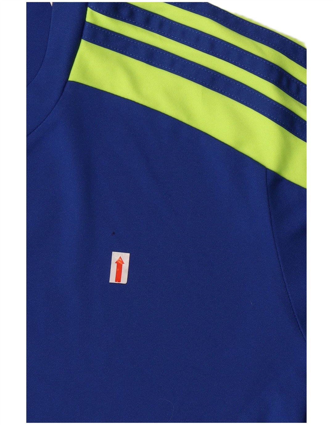 Camiseta Adidas Masculina Aeroready Graphic Top Pequeno Azul Colorblock Poliéster