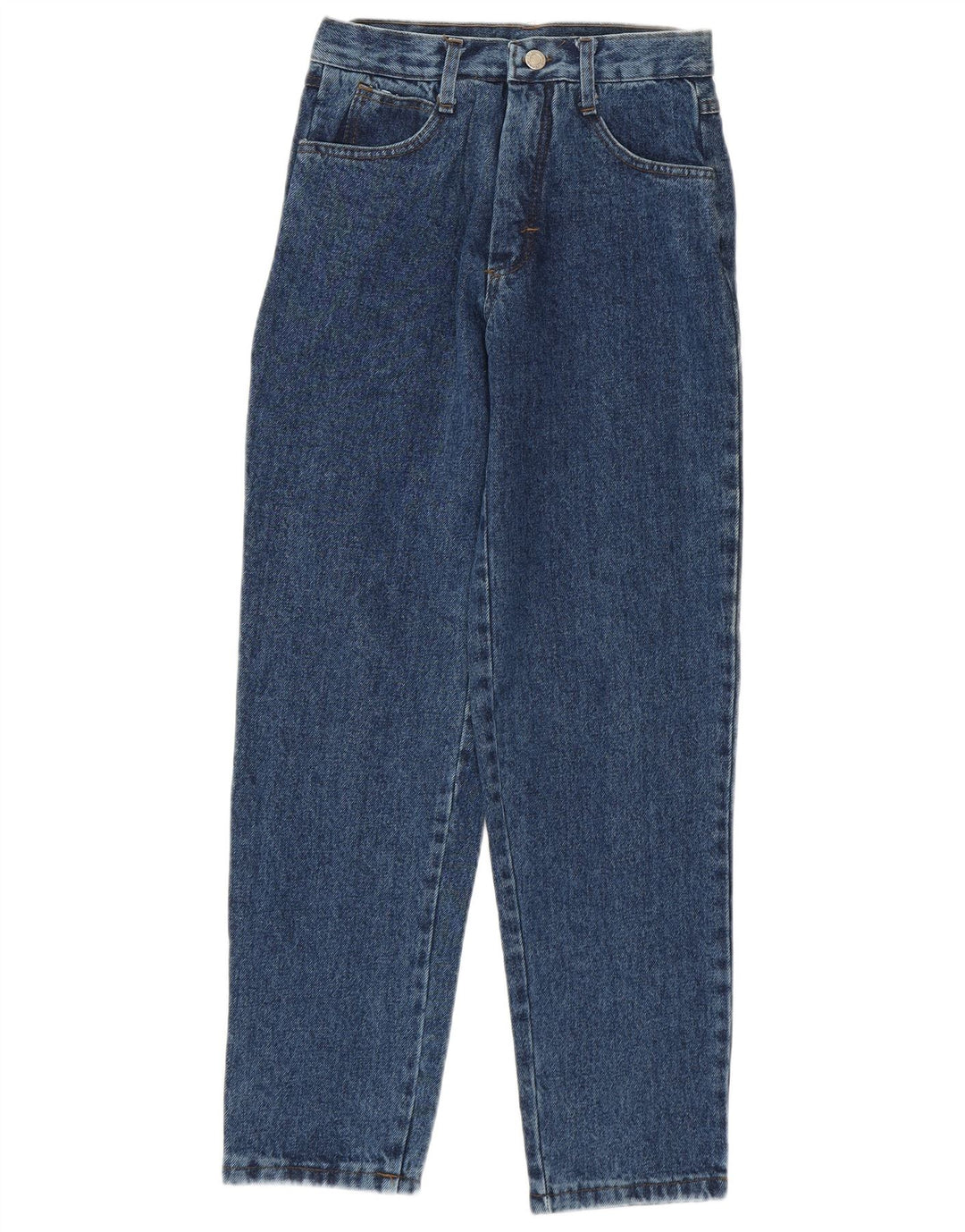 Jeans cônicos femininos VINTAGE W24 L27 azul