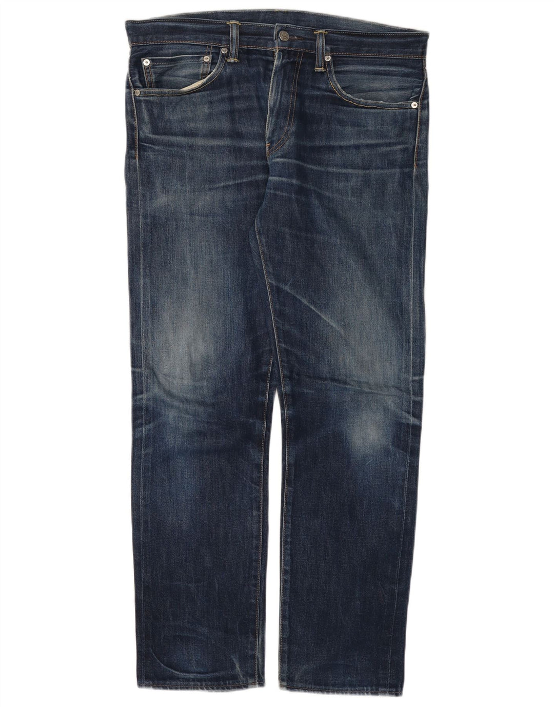 Calça jeans reta masculina Levi's W34 L30 azul