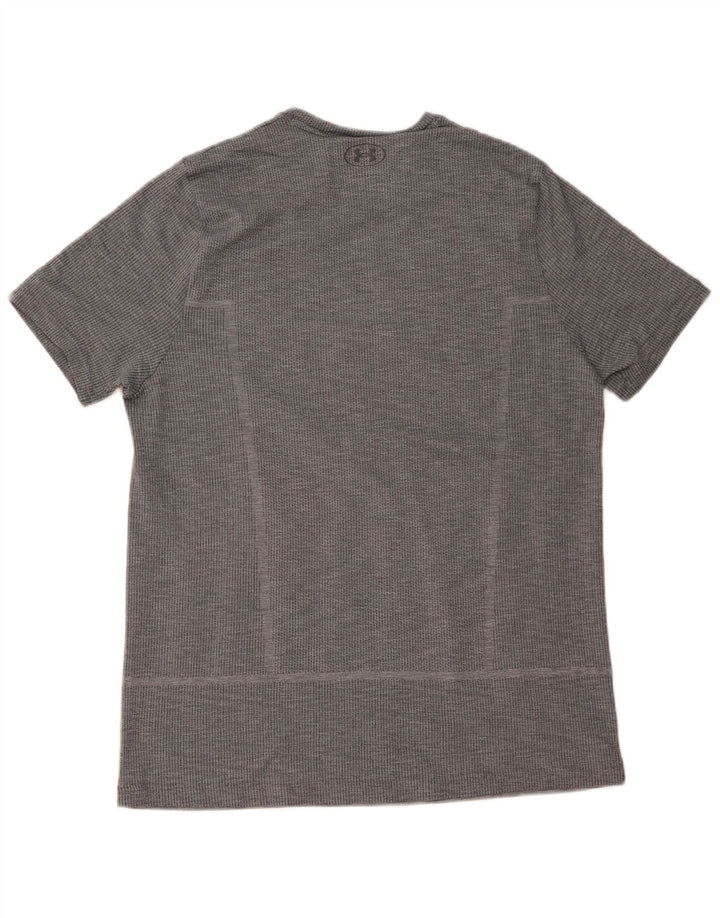Camiseta masculina Under Armour Top XL cinza risca de giz poliéster