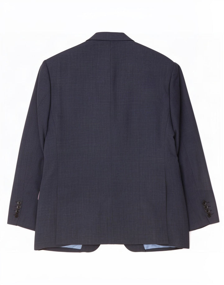 Jaqueta Blazer Masculina Marks & Spencer Regular Fit Reino Unido 42 Grande Azul Marinho