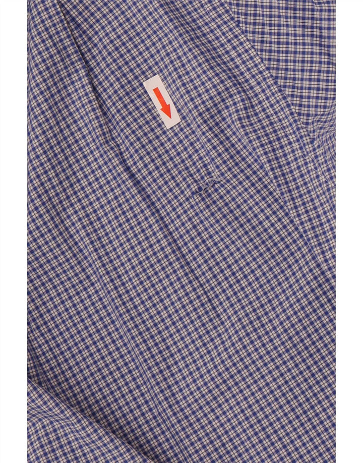 Polo Ralph Lauren Camisa masculina 2XL algodão xadrez azul