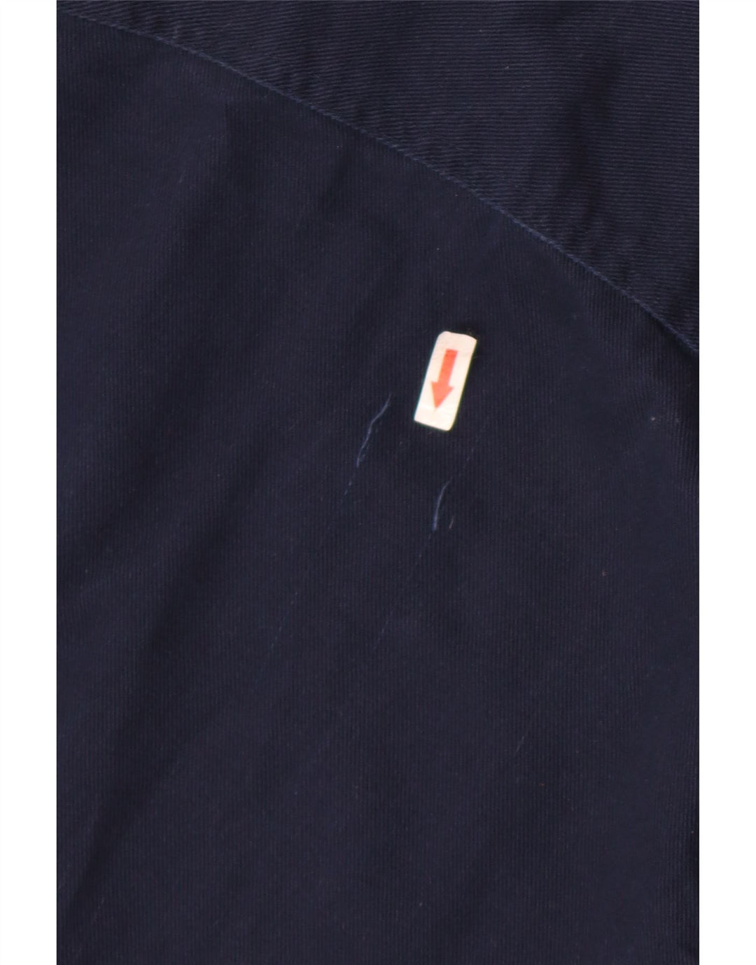 Camisa jeans masculina Jack & Jones pequena algodão azul marinho
