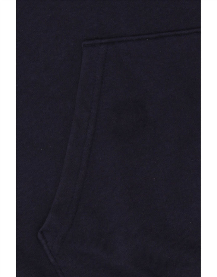 Suéter masculino Under Armour Graphic Zip com capuz médio algodão azul marinho