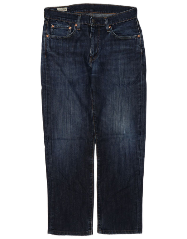 Calça jeans masculina Levi's 514 Straight W31 L28 azul marinho