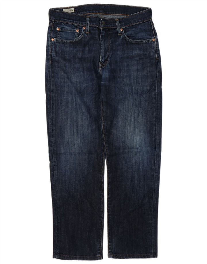 Calça jeans masculina Levi's 514 Straight W31 L28 azul marinho