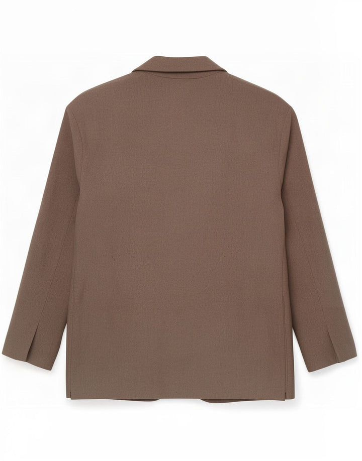 Sobretudo feminino Marks & Spencer oversized UK 20 2XL poliéster cinza