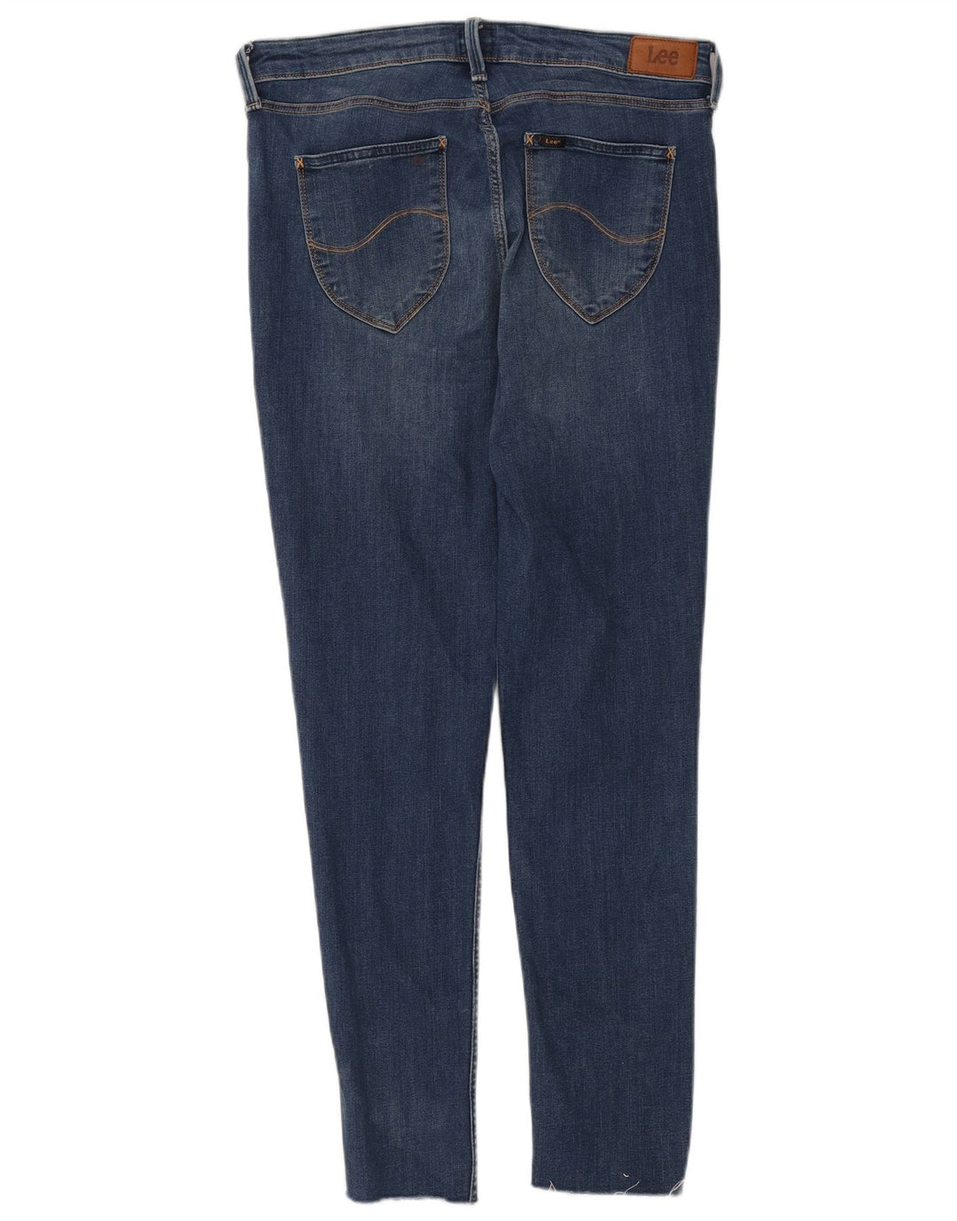 Lee Womens Jodee Skinny Jeans W33 L28 Azul Algodão