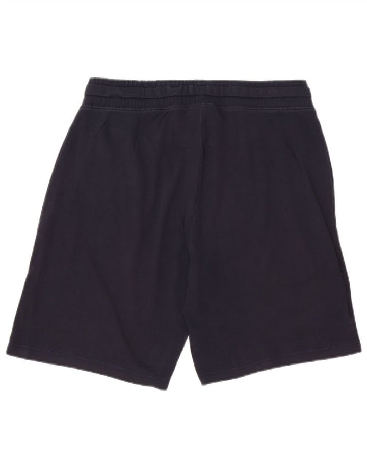 Shorts esportivos masculinos Champion grande algodão azul marinho