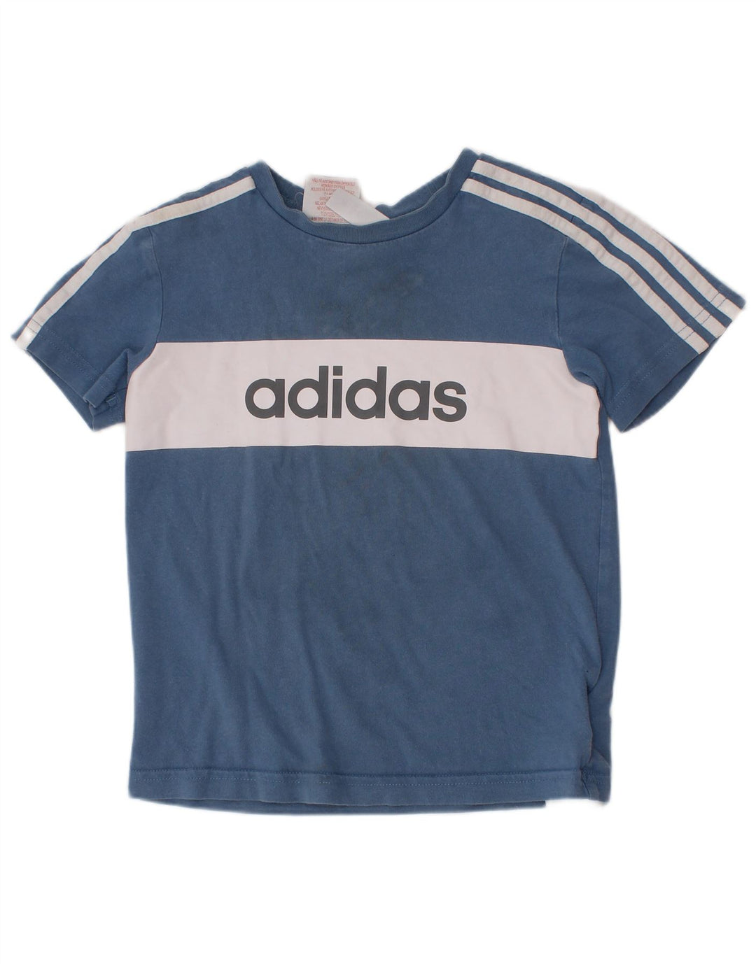 Conjunto de 2 peças ADIDAS Boys Graphic 3-4 anos azul colorblock algodão