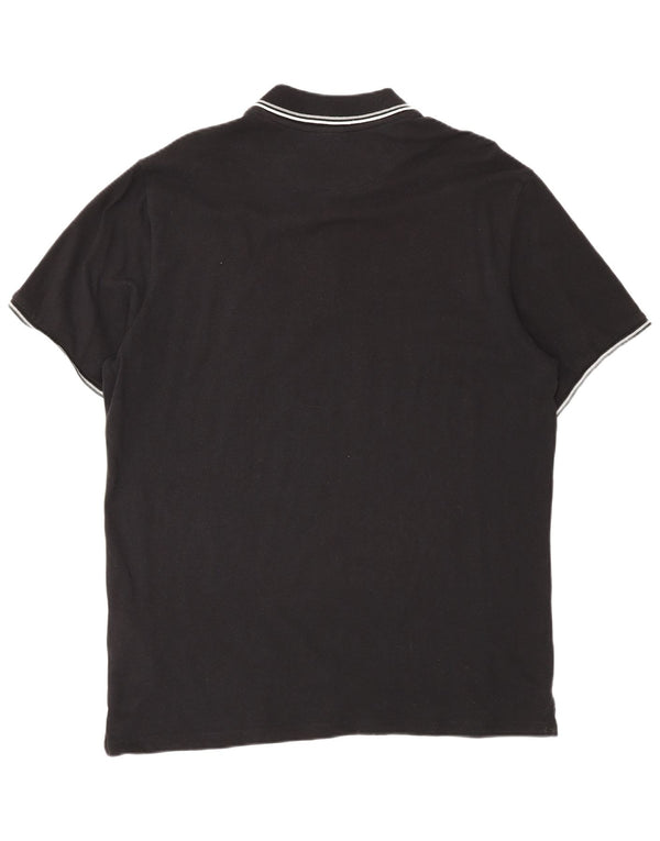 Camisa polo masculina Champion XL algodão preto