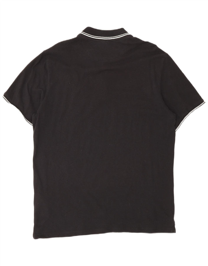 Camisa polo masculina Champion XL algodão preto