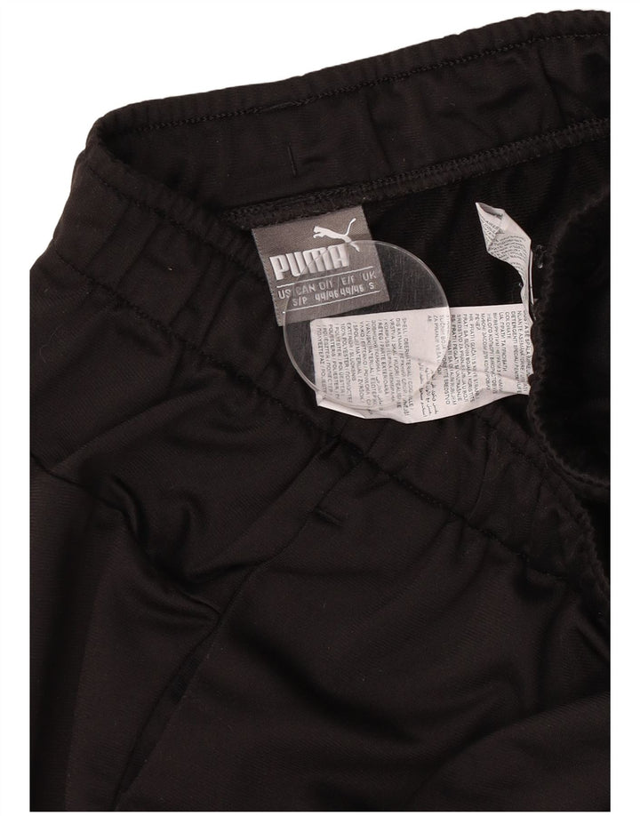 Calça de treino masculina Puma Joggers pequeno poliéster preto
