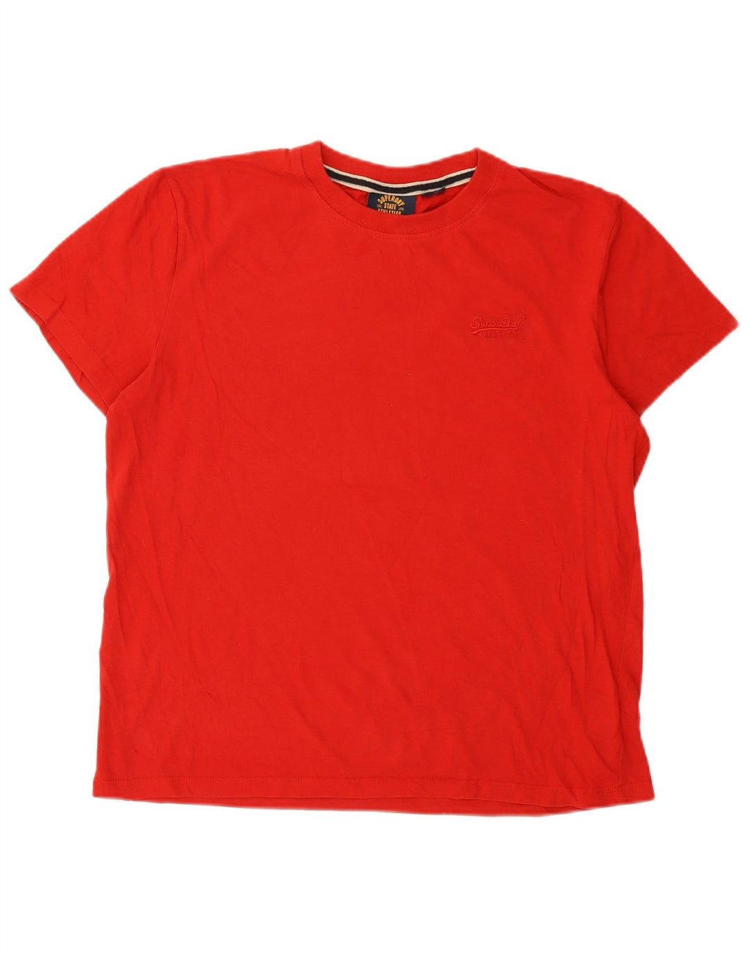Camiseta masculina Superdry Top XL algodão vermelho