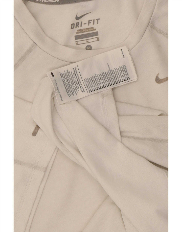 Camiseta Nike Masculina Dri Fit Top Médio Poliéster Branco