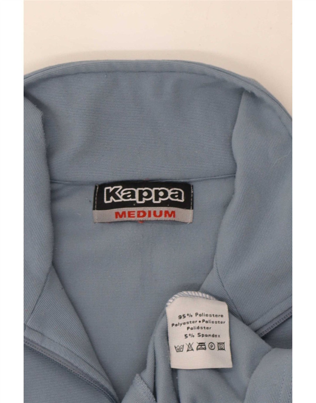Kappa Mens Treino Top Jacket Medium Blue Colourblock Poliéster