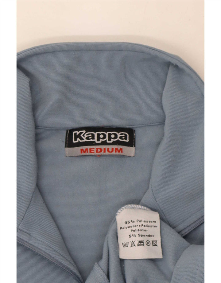 Kappa Mens Treino Top Jacket Medium Blue Colourblock Poliéster