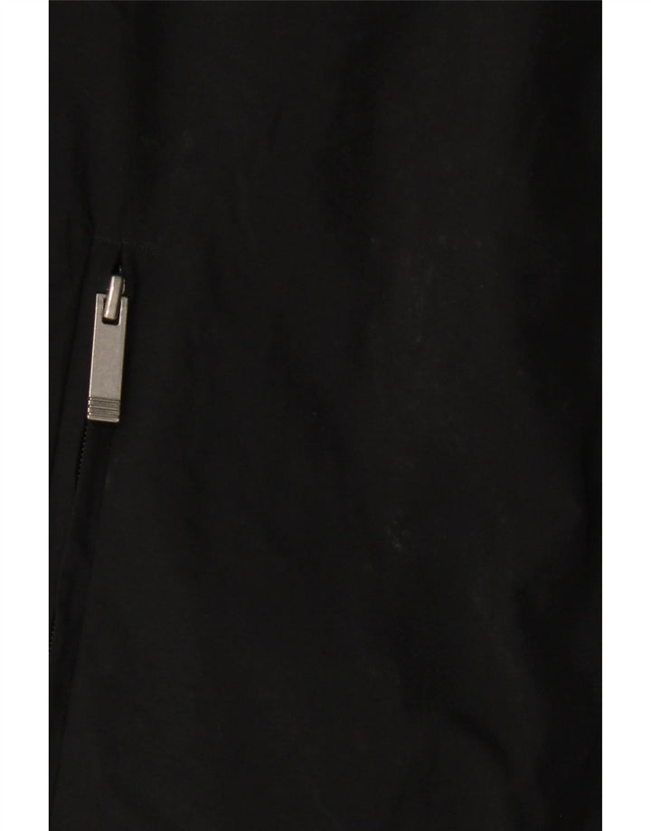 Jaqueta bomber masculina MARKS & SPENCER UK 40 grande preto colorblock poliamida